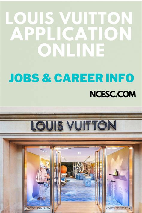 avoir un contrat avec louis vuitton|louis vuitton employment.